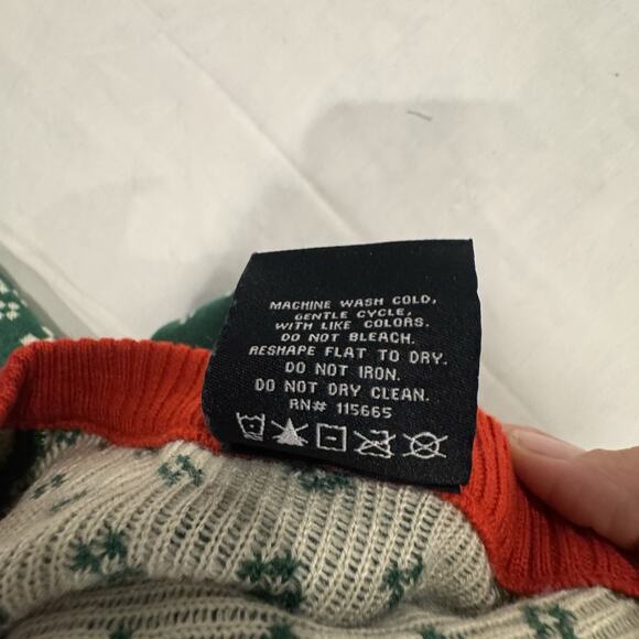 Elf Son of a Nutcracker Men's Small Sweater Will Ferrell Ugly Christmas Sweater - Picture 7 of 7